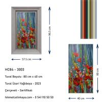 80 cm X 40 cm Eser - HC84-3003